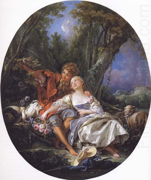 Shepherd and Shepherdess, Francois Boucher
